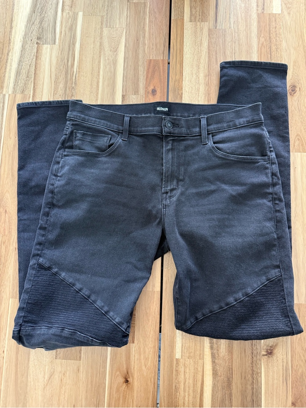 HUDSON Mens Ethan Biker SkinnyJeans (NWNT)